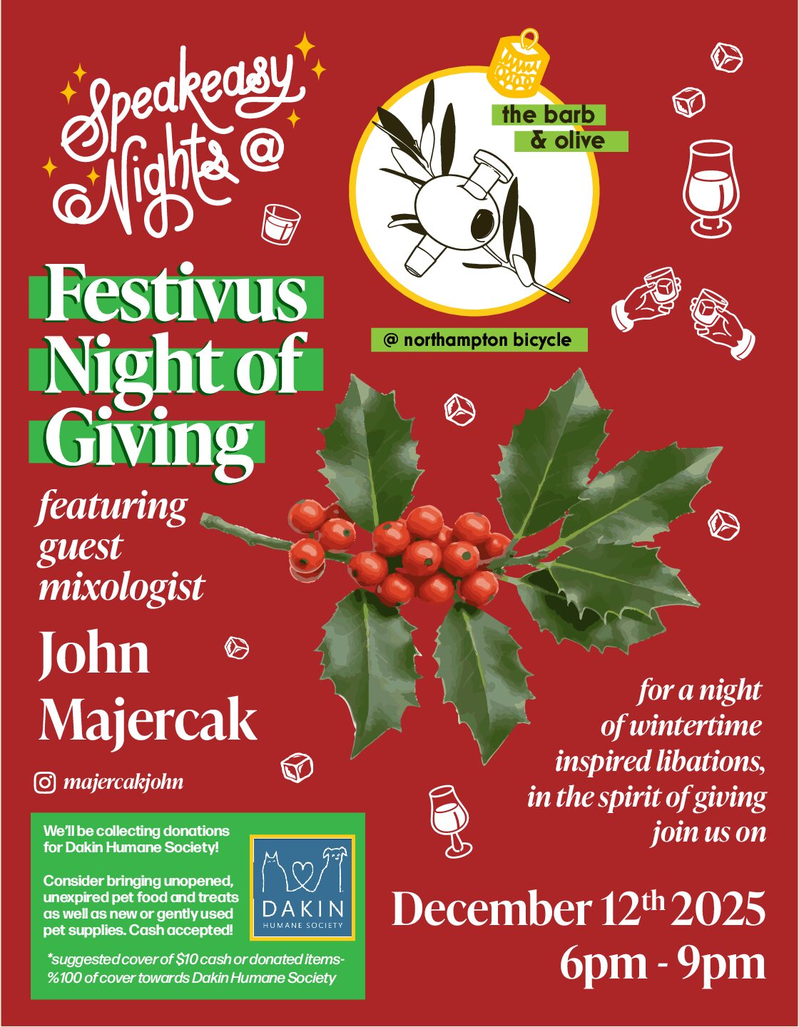 Speakeasy Nights: Festivus Night of Giving